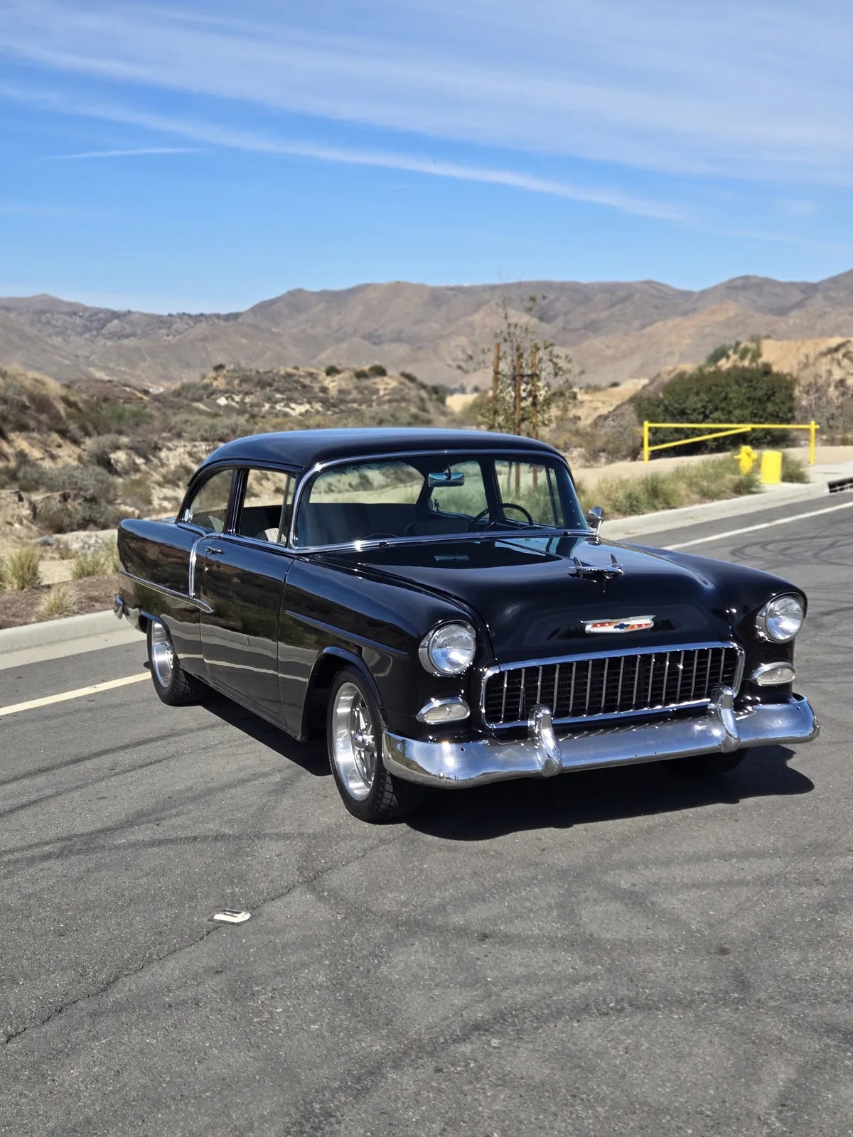 Chevrolet-210-1955-Black-Two-Tone