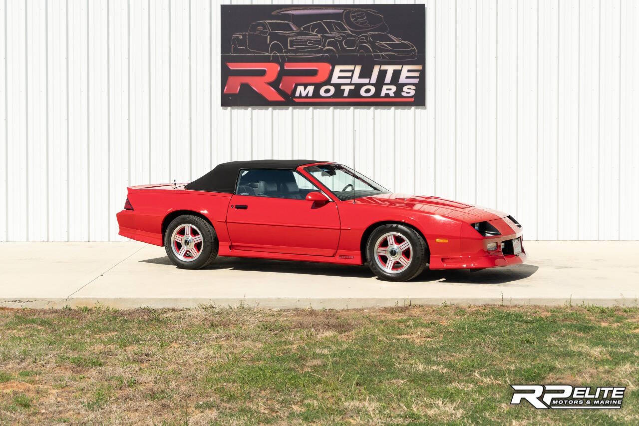 Chevrolet-Camaro-1991-Bright-Red-Gray