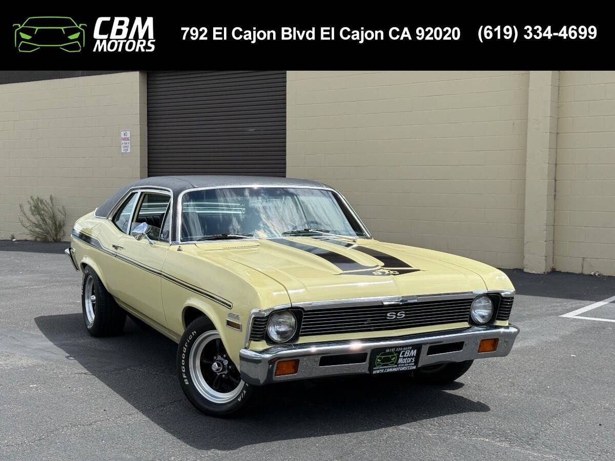 Chevrolet-Nova-1971-Yellow-Black