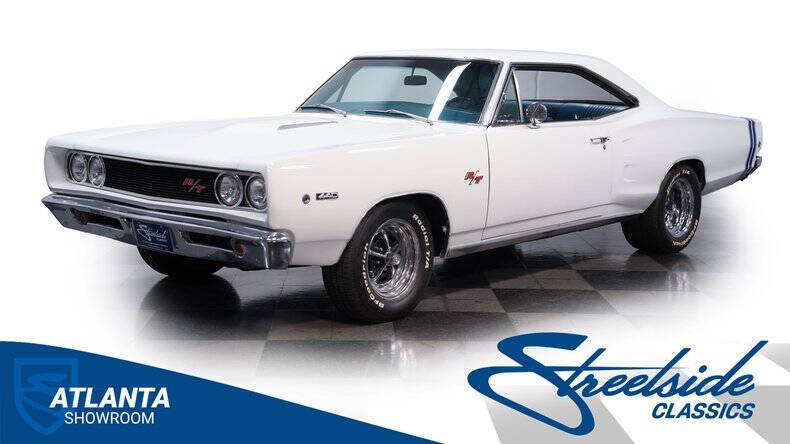 Dodge-Coronet-1968-White-Blue