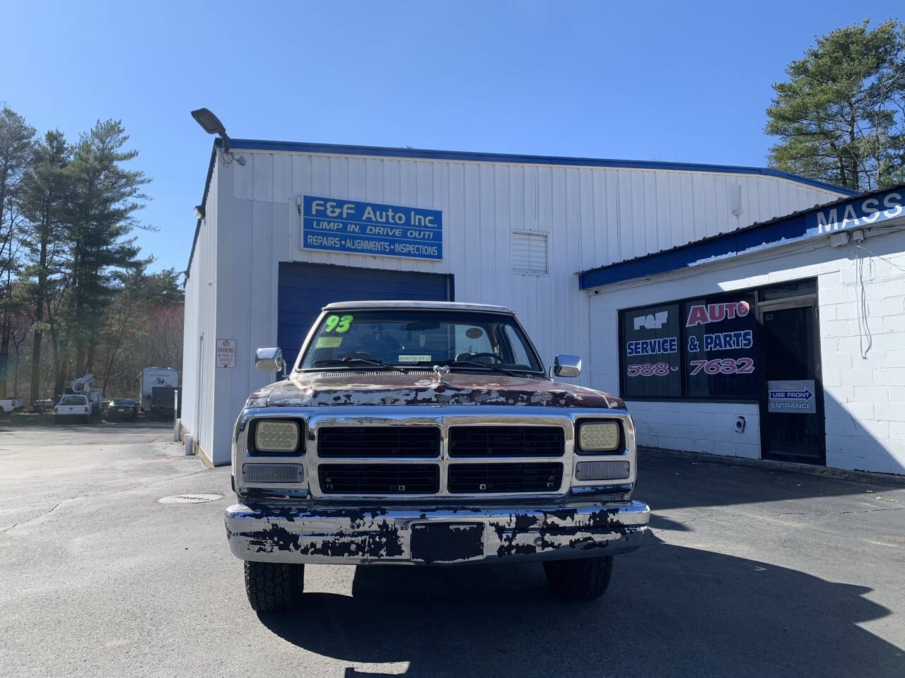 Dodge-Ram-250-1993-White-Beige