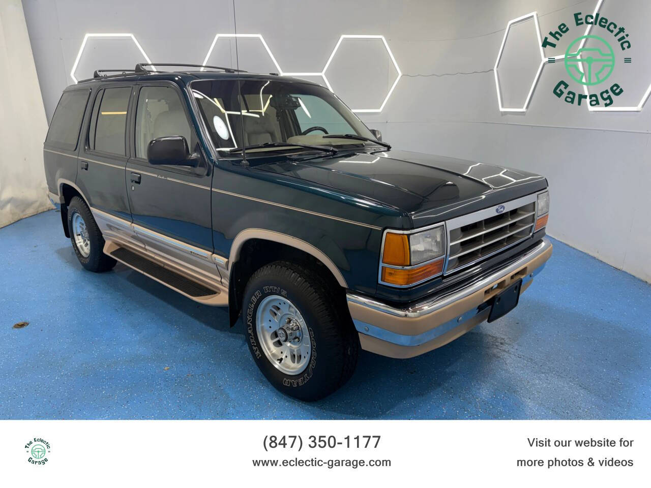 Ford-Explorer-1994-Green-Tan