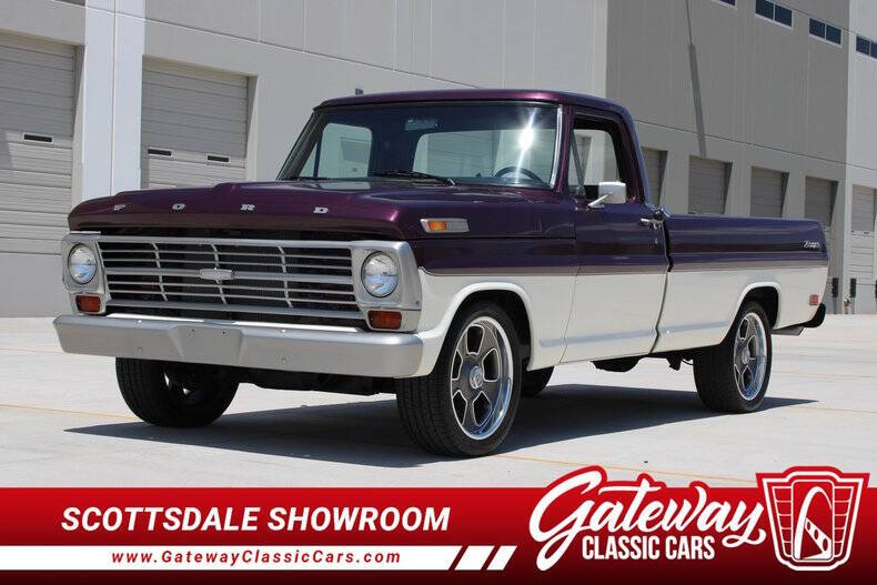 Ford-F-100-1968-Maroon-And-White-Maroon-And-White