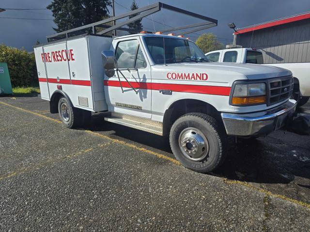 Ford-F-350-1995-White-Gray