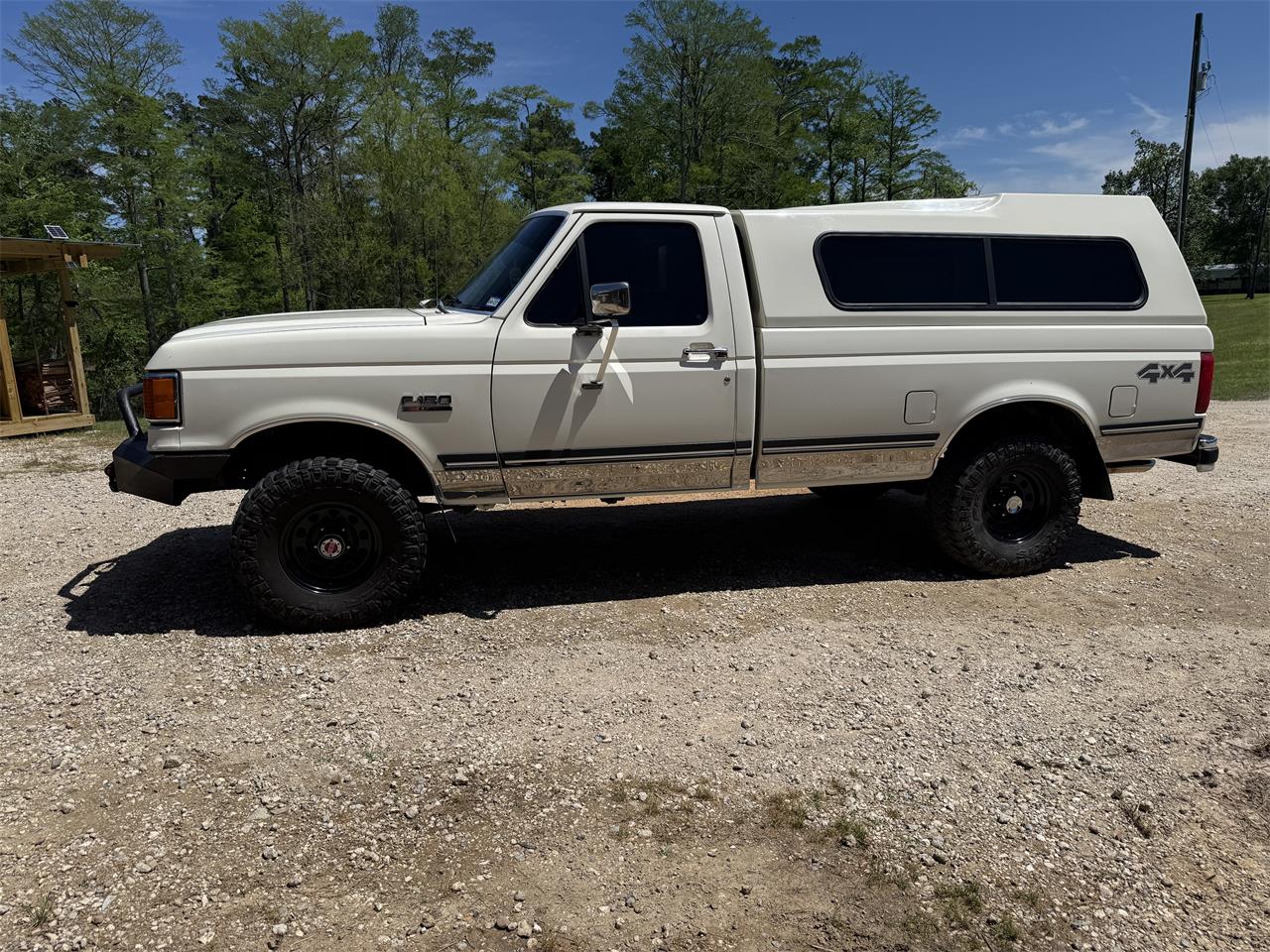 Ford-F150-1991-White-Red
