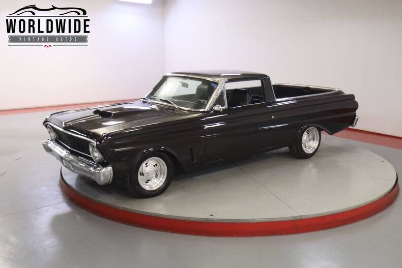 Ford-Ranchero-1964-Black-Black