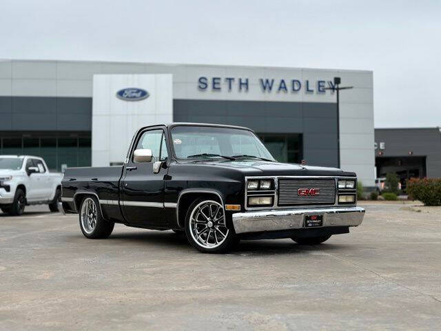 Gmc-Ck-1500-series-1985-Black-Brown