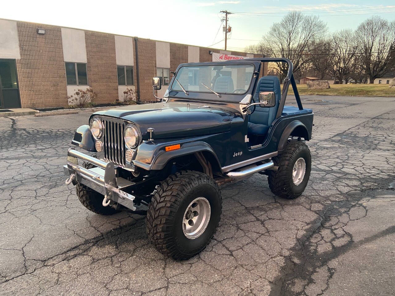 Jeep-Cj-5-1982-Blue-Blue