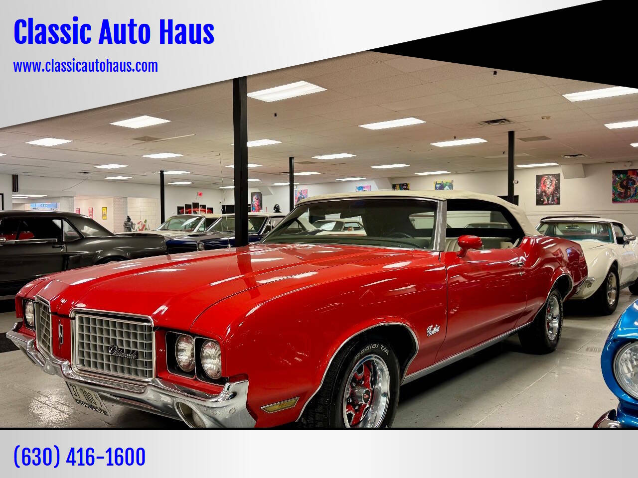 Oldsmobile-Cutlass-1972-Red-White