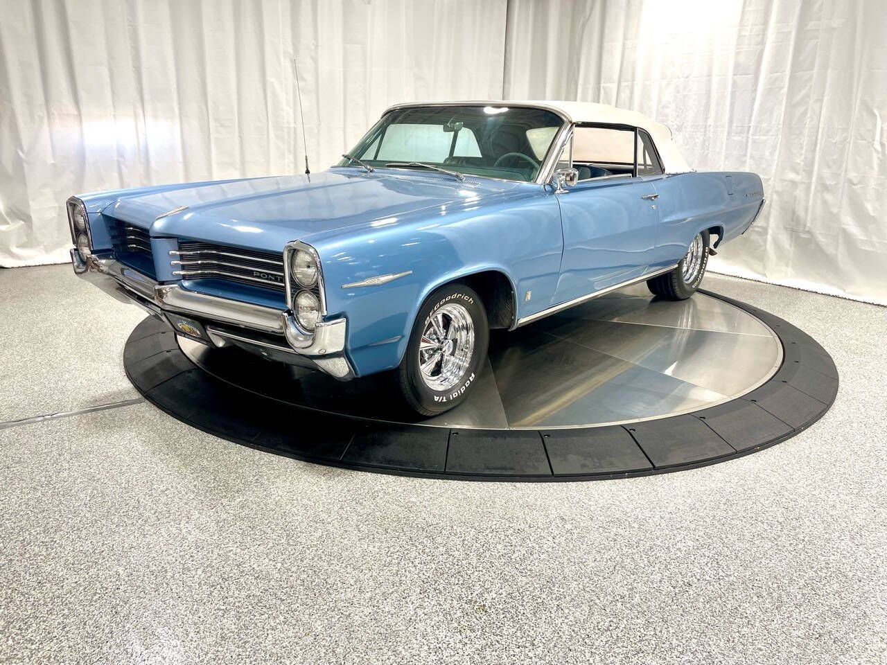 Pontiac-Parisienne-1964-Blue-Blue