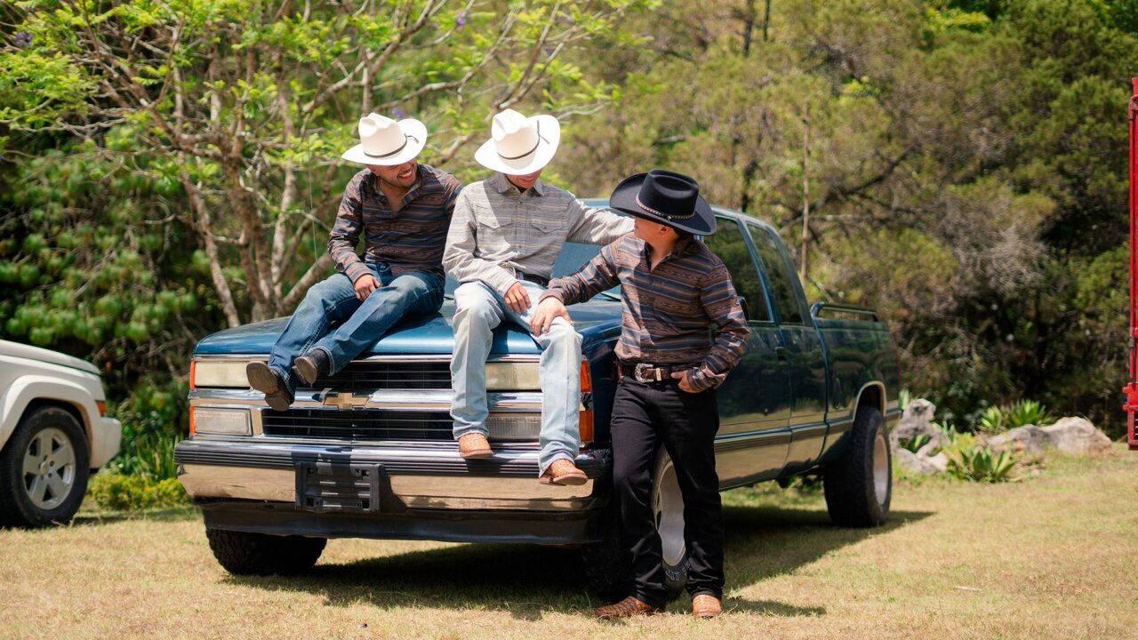Cowboys et pickup US
