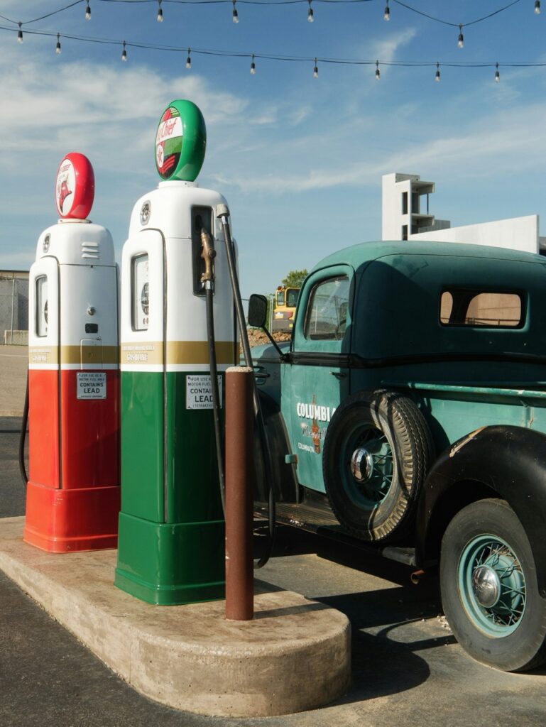 Station service vieux pickup