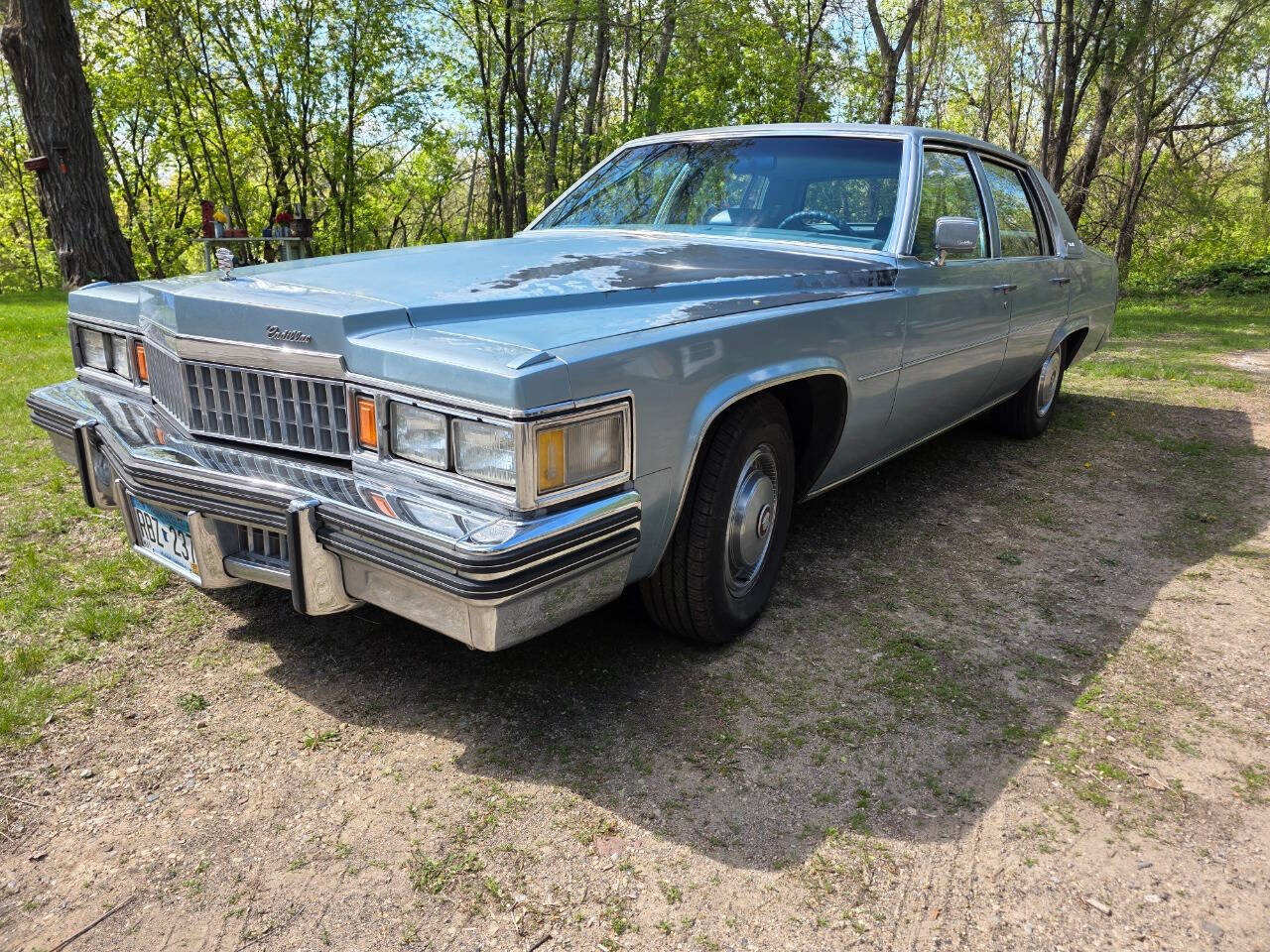 Cadillac-Deville-1978-Blue-Blue