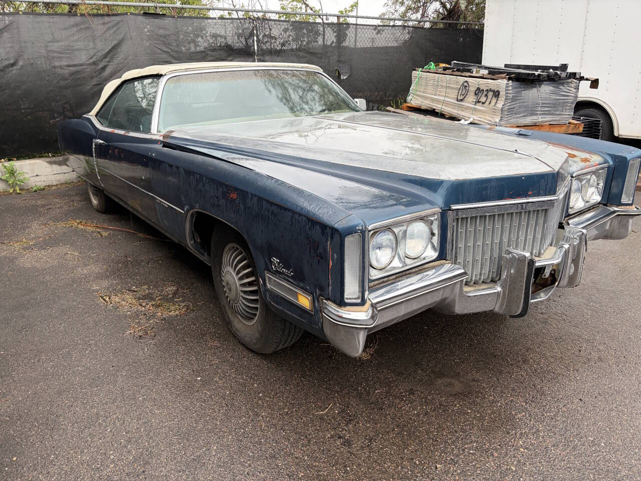 Cadillac-Eldorado-1972-Blue-Blue