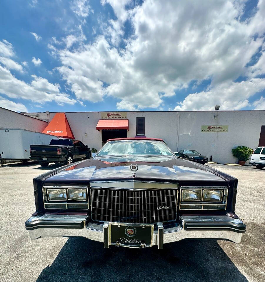 Cadillac-Eldorado-1985-Burgundy-Brown