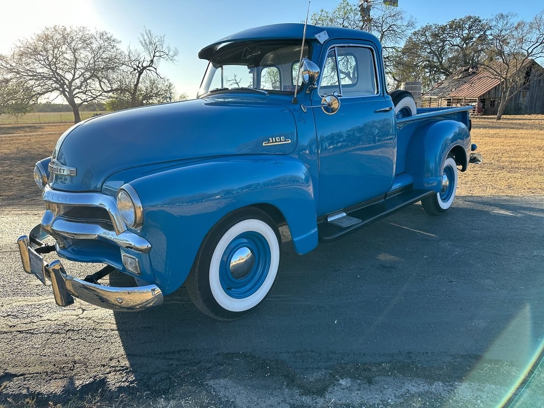 Chevrolet-3100-1954-Pickup-Truck-Gray