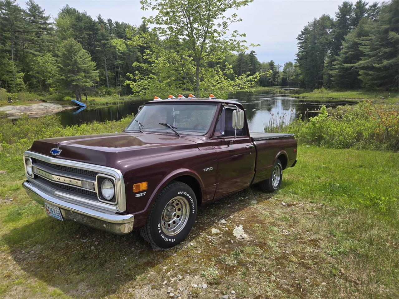 Chevrolet-C10-1969-Burgundy-Burgendy-and-Black