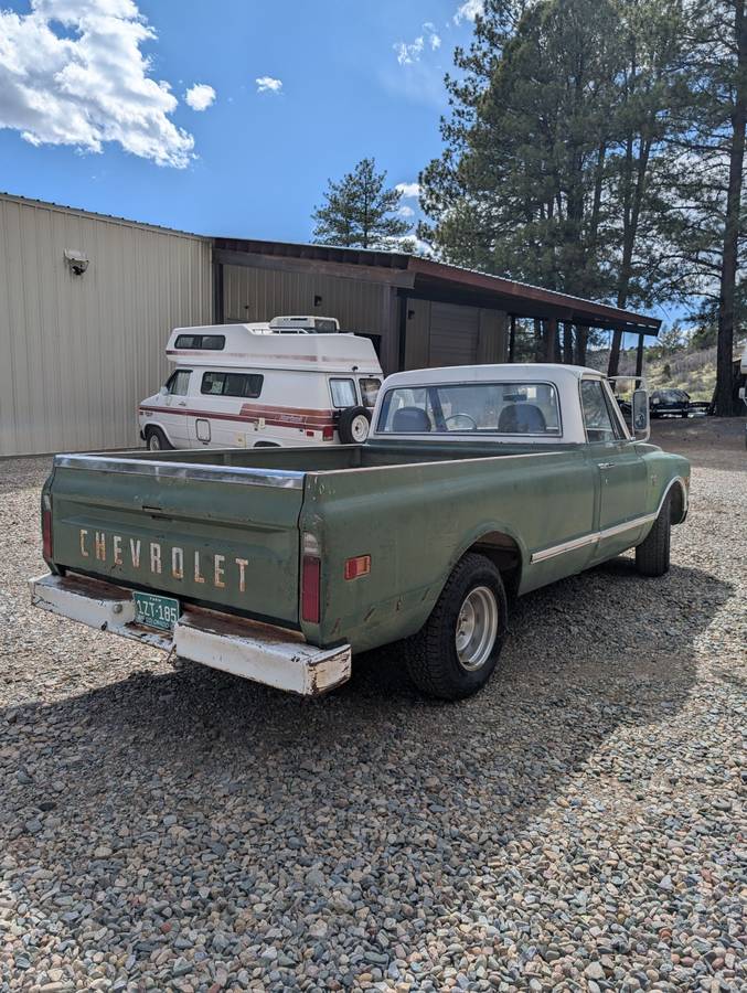 Chevrolet-C10-longbed-1968-green