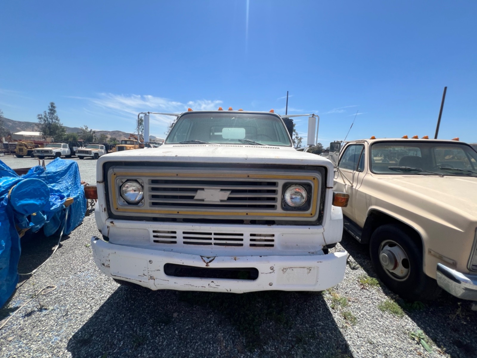 Chevrolet-C60-1975-Utility-White