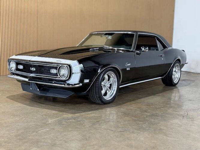 Chevrolet-Camaro-1968-Black-Black-Vinyl