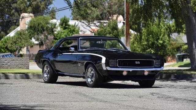Chevrolet-Camaro-1969-Black-Black
