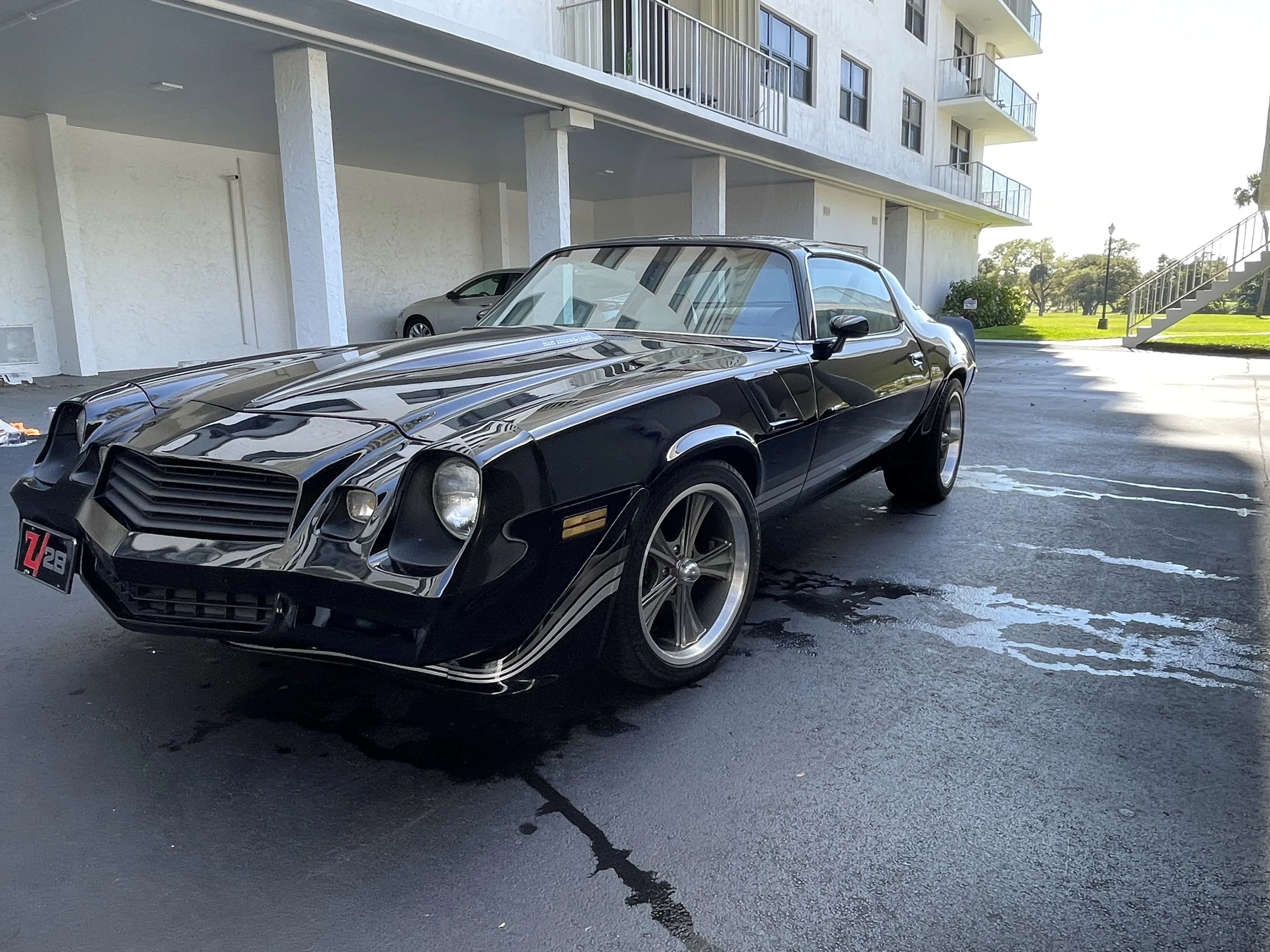 Chevrolet-Camaro-1980-Black-Silver