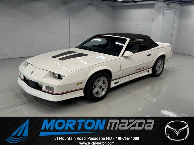 Chevrolet-Camaro-1990-Convertible-GRAY