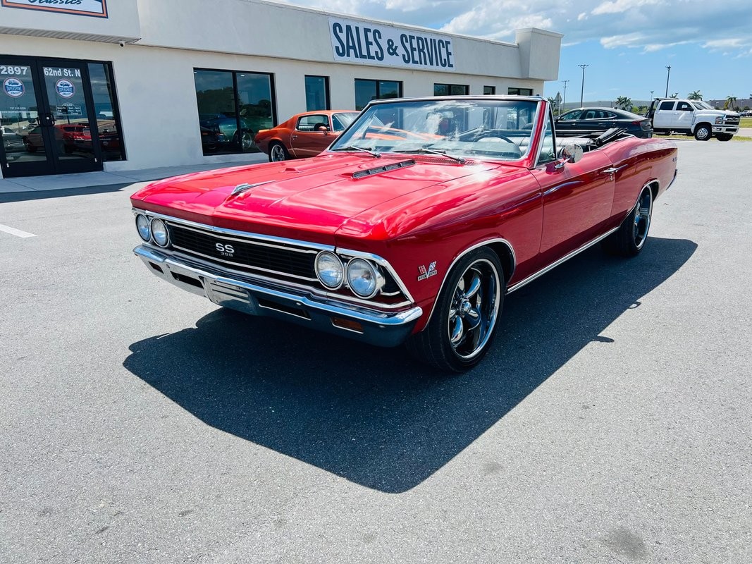 Chevrolet-Chevelle-1966-Convertible-Black