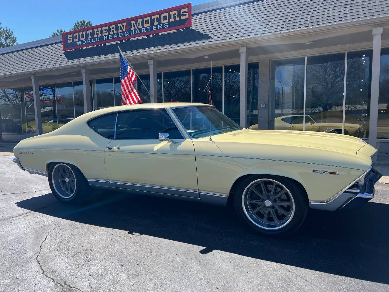 Chevrolet-Chevelle-1969-Yellow-Black