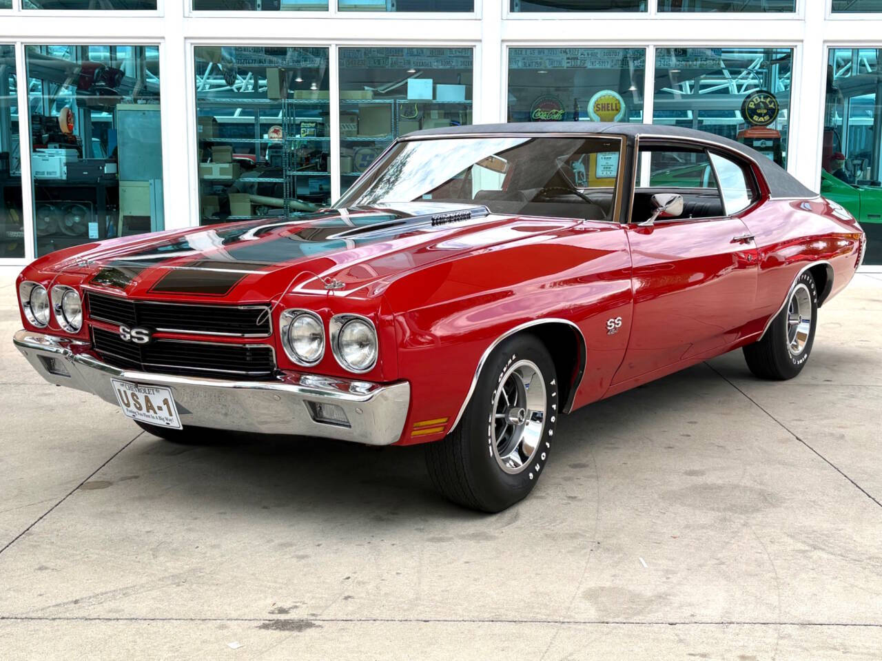 Chevrolet-Chevelle-1970-Red-Black