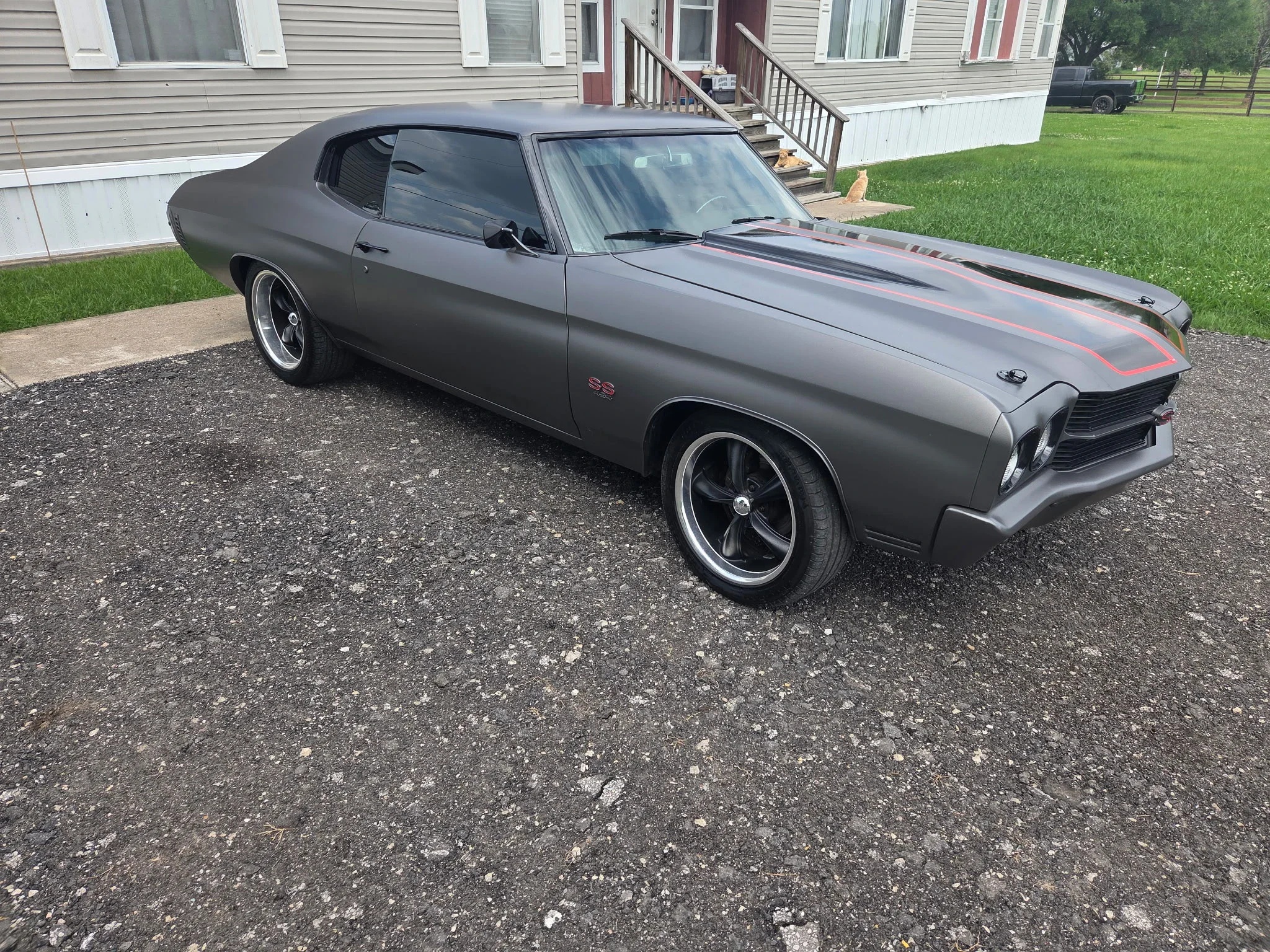 Chevrolet-Chevelle-1970-Silver-Black