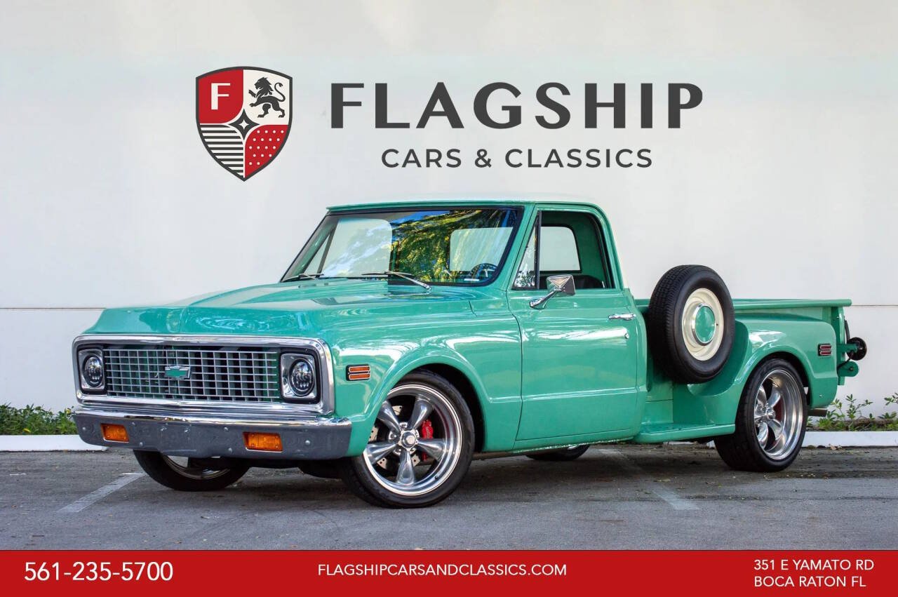 Chevrolet-Ck-10-series-1967-Green-Black