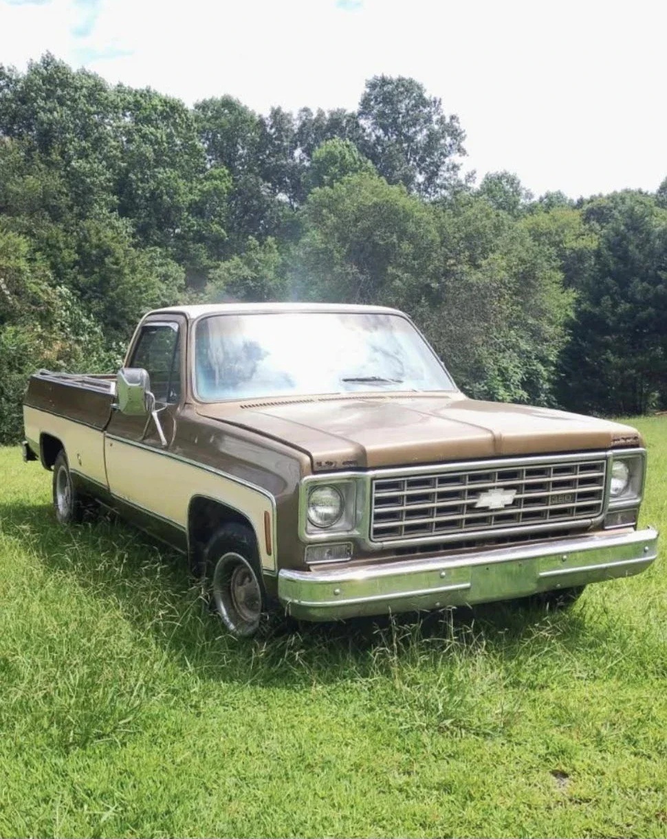 Chevrolet-Ck-truck-c20-1976-Brown-Brown