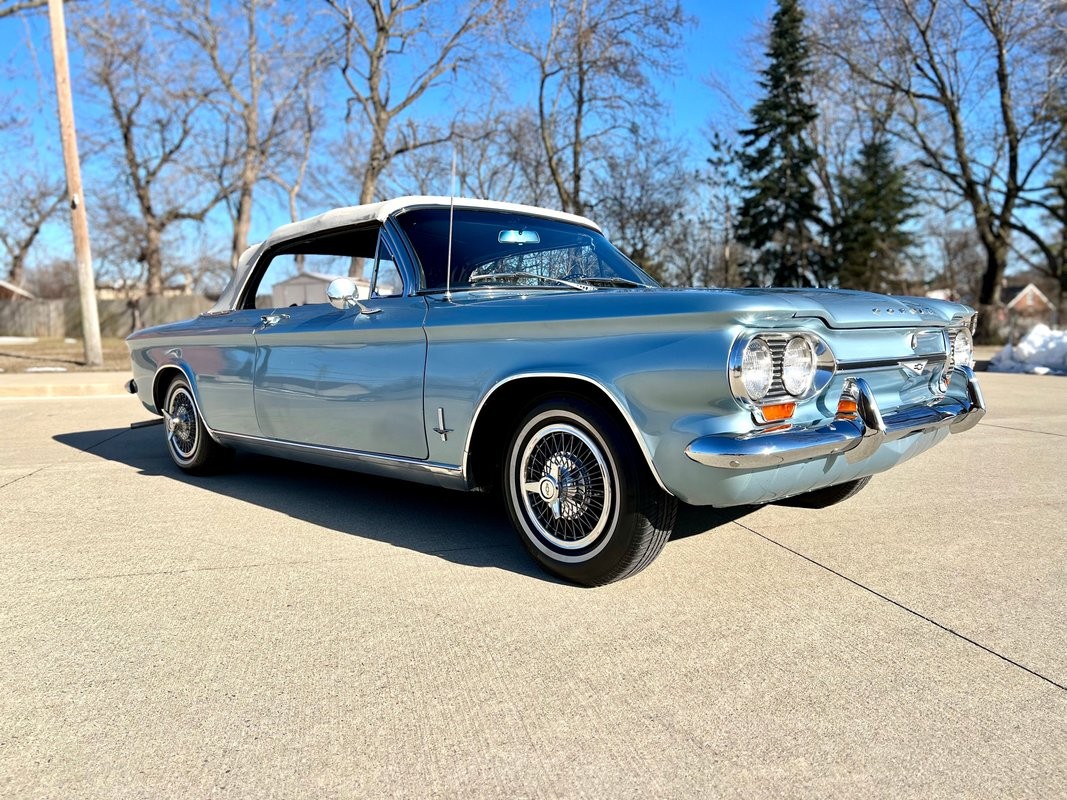 Chevrolet-Corvair-1964-Convertible-Black