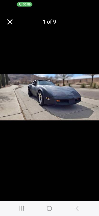 Chevrolet-Corvette-1980-black