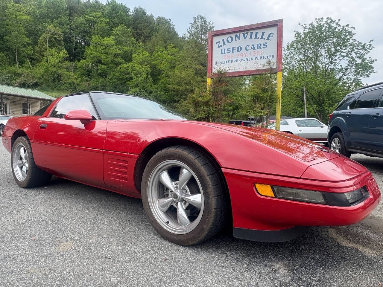 Chevrolet-Corvette-1992-Brilliant-Red-Metallic-Red