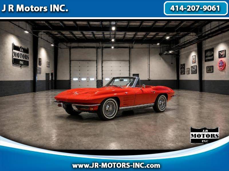 Chevrolet-Corvette-stingray-convertible-1964-red