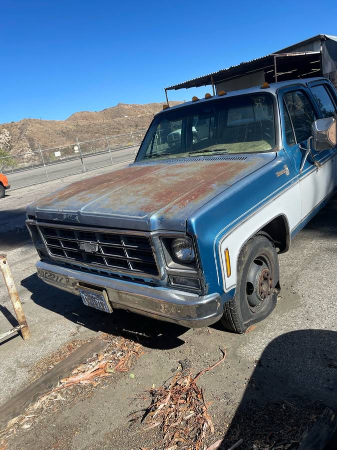 Chevrolet-Crew-cab-1-ton-dooley-1979-blue
