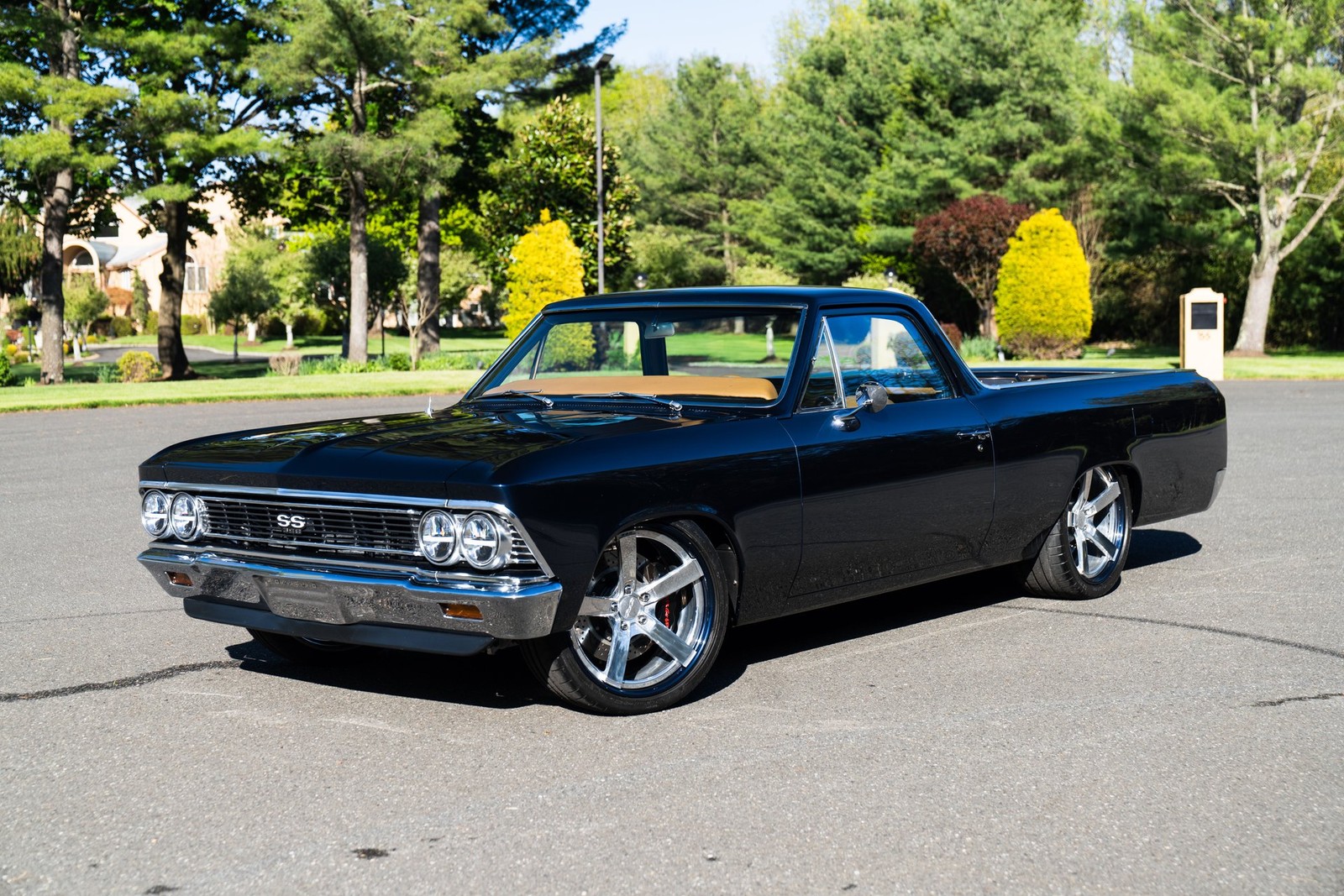 Chevrolet-El-Camino-1966-Coupe-Tan