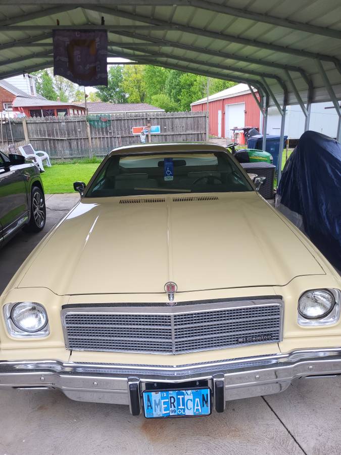 Chevrolet-El-camino-1974-yellow