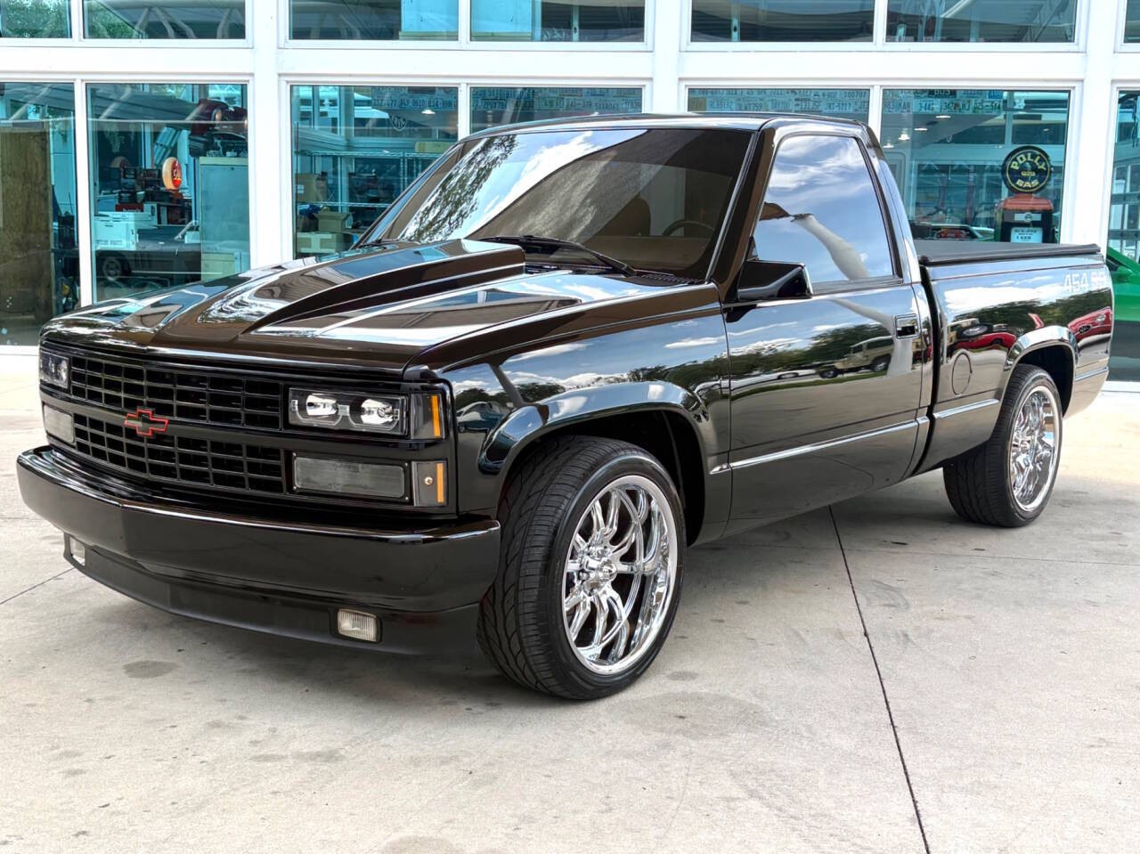 Chevrolet-Gmt-400-1990-Standard-Cab-Pickup-Red