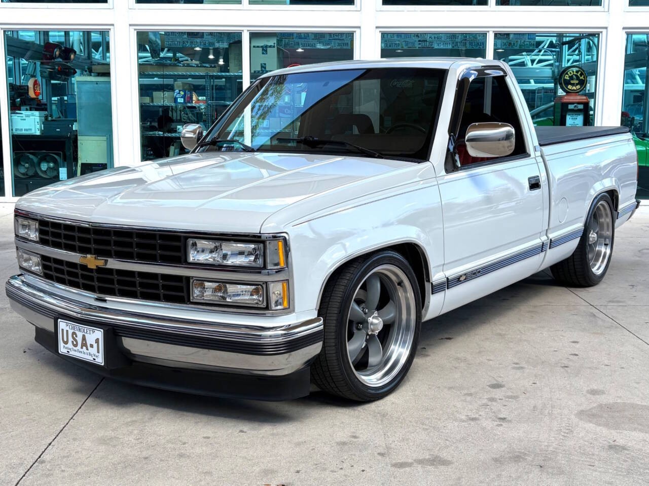 Chevrolet-Gmt-400-1993-Standard-Cab-Pickup-Red