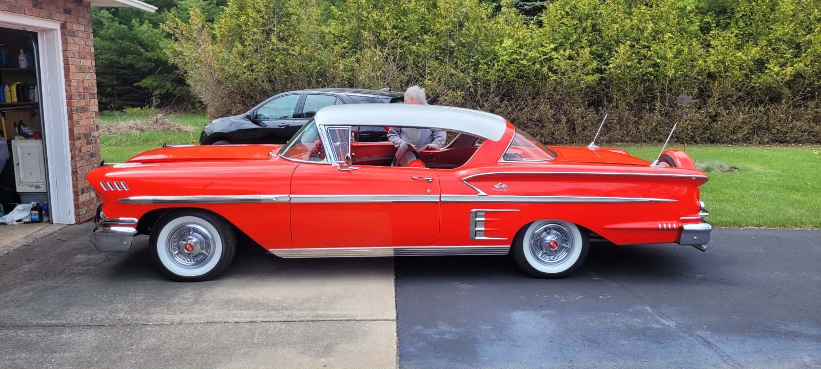 Chevrolet-Impala-1958-Coupe-Red