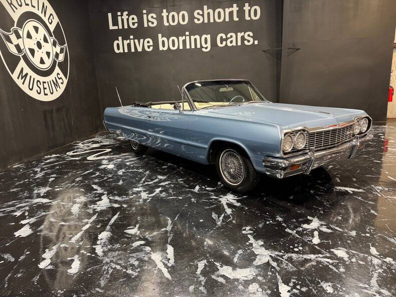 Chevrolet-Impala-1964-Blue