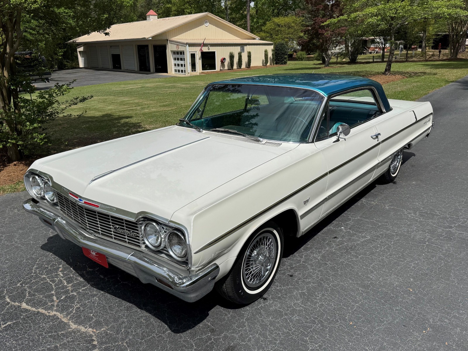 Chevrolet-Impala-1964-Coupe-Teal