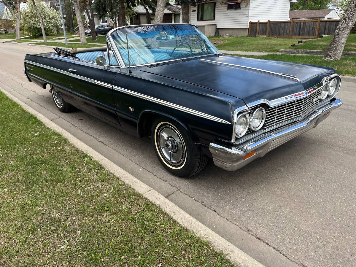 Chevrolet-Impala-1964-blue