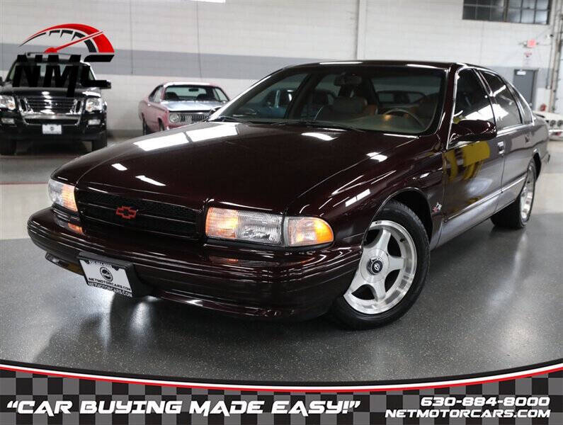 Chevrolet-Impala-1996-Dark-Cherry-Metallic-Black