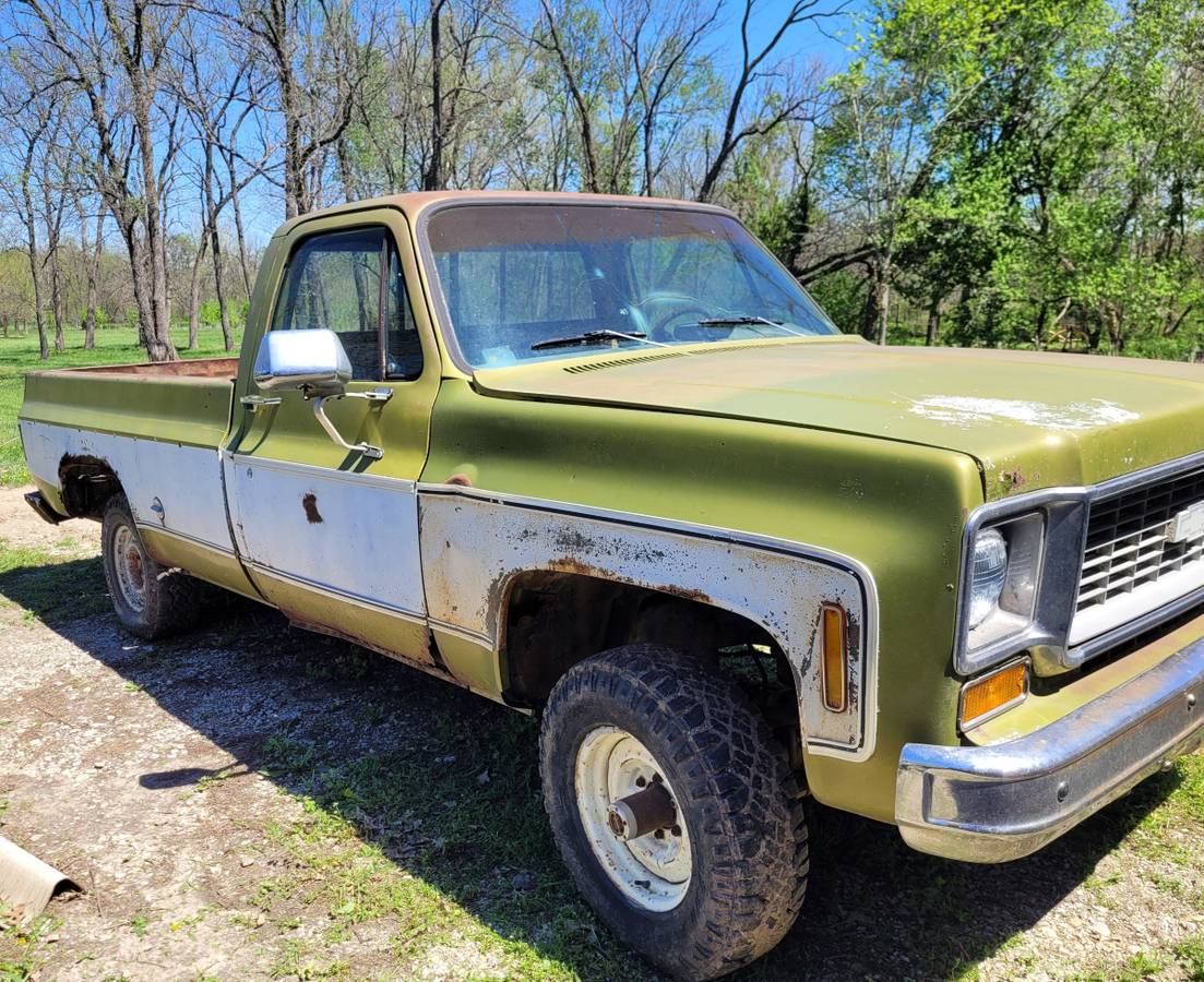 Chevrolet-K10-1973-green