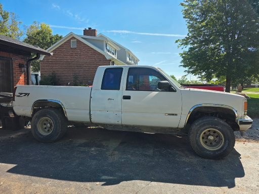 Chevrolet-K1500-1991-Extended-Cab-Pickup-Red