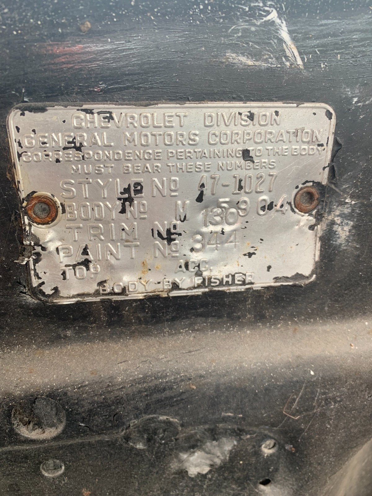 Chevrolet Other 1947